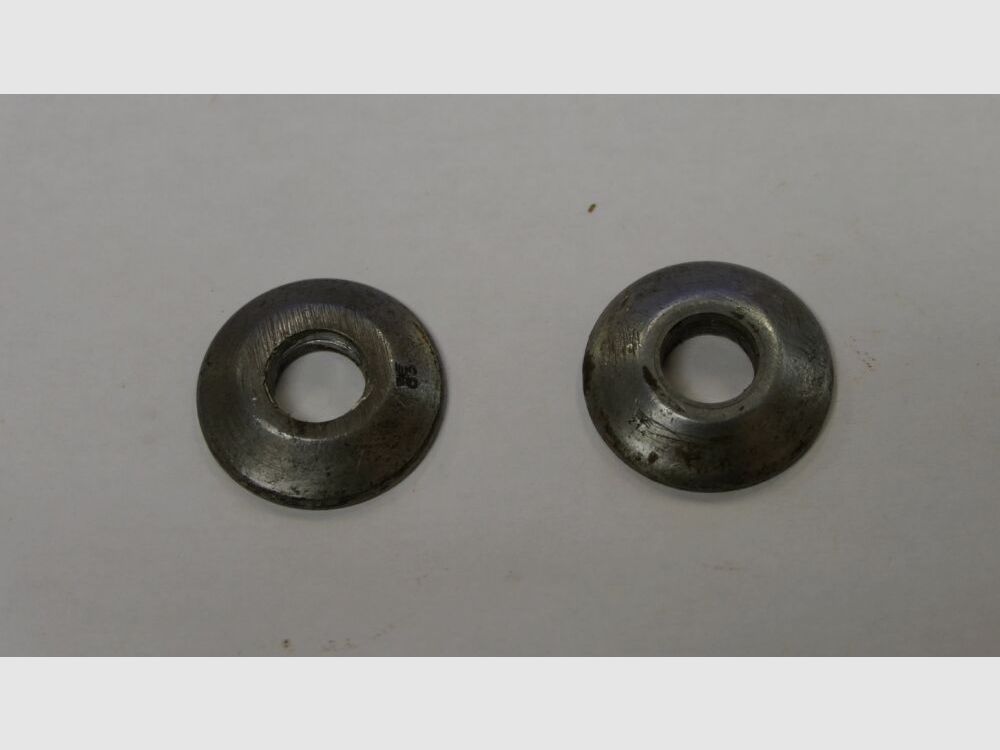 Kleine stempelplaten voor Mauser K98 "klein" Diameter: ca 25mm