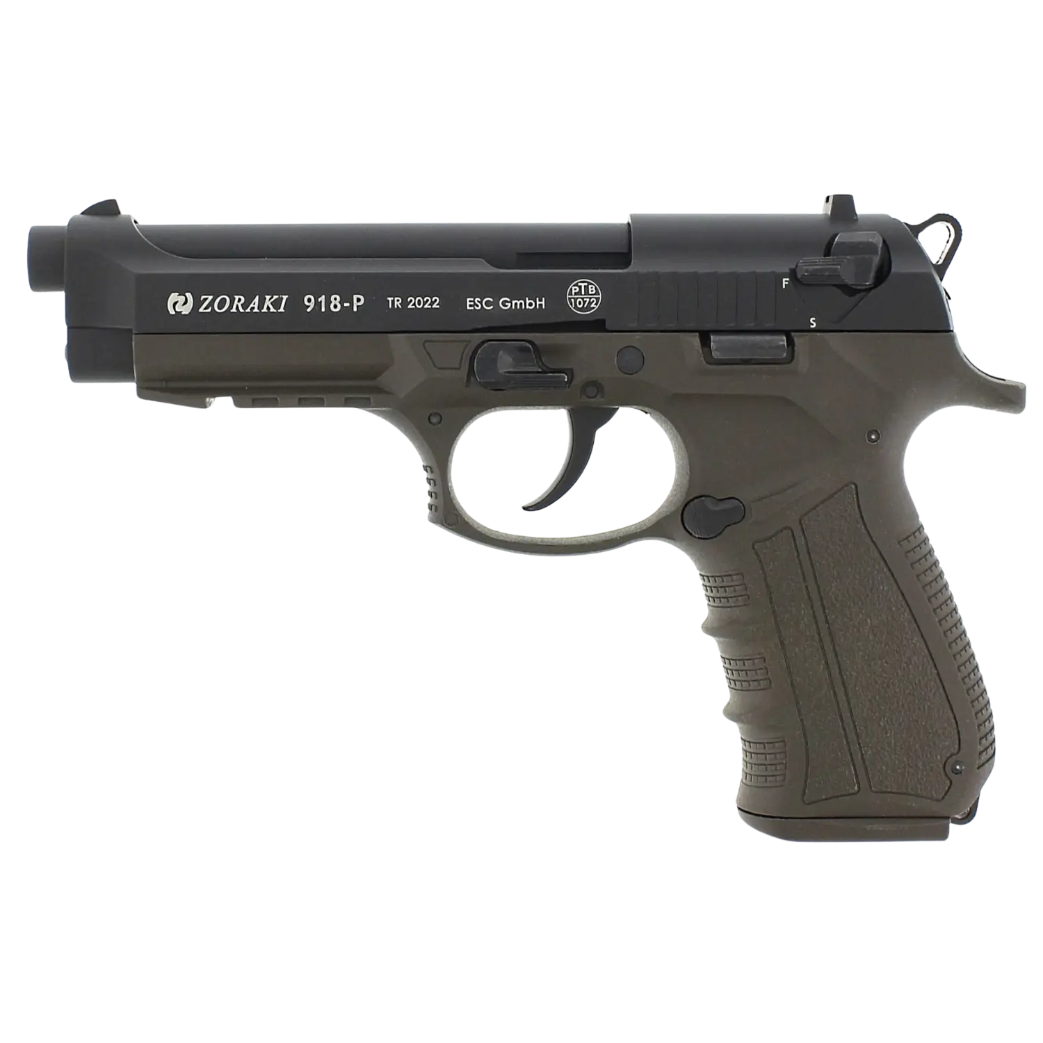 Zoraki 918 Schreckschusspistole 9mm ODG