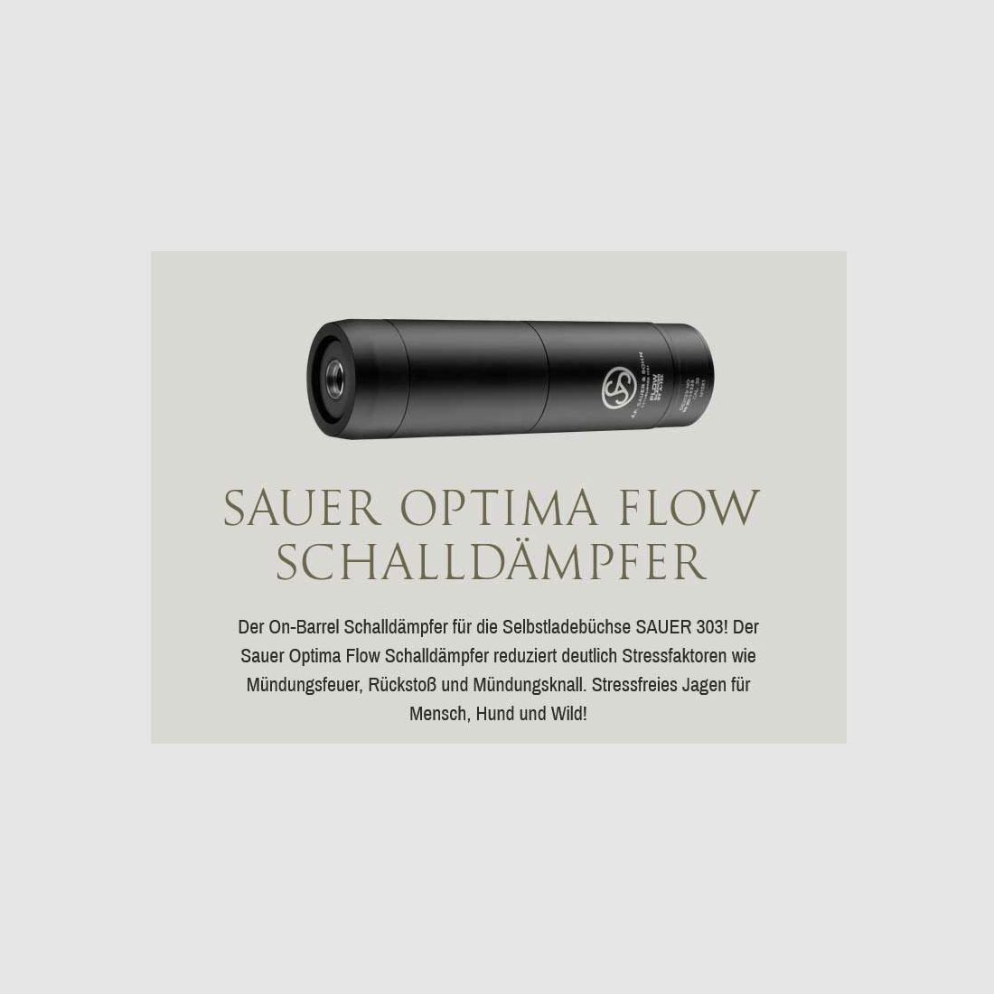 J.P. Sauer & Sohn SAUER S303 SYNCHRO XT Gen II + Optima Flow Schalldämpfer, Bild 3 von 3