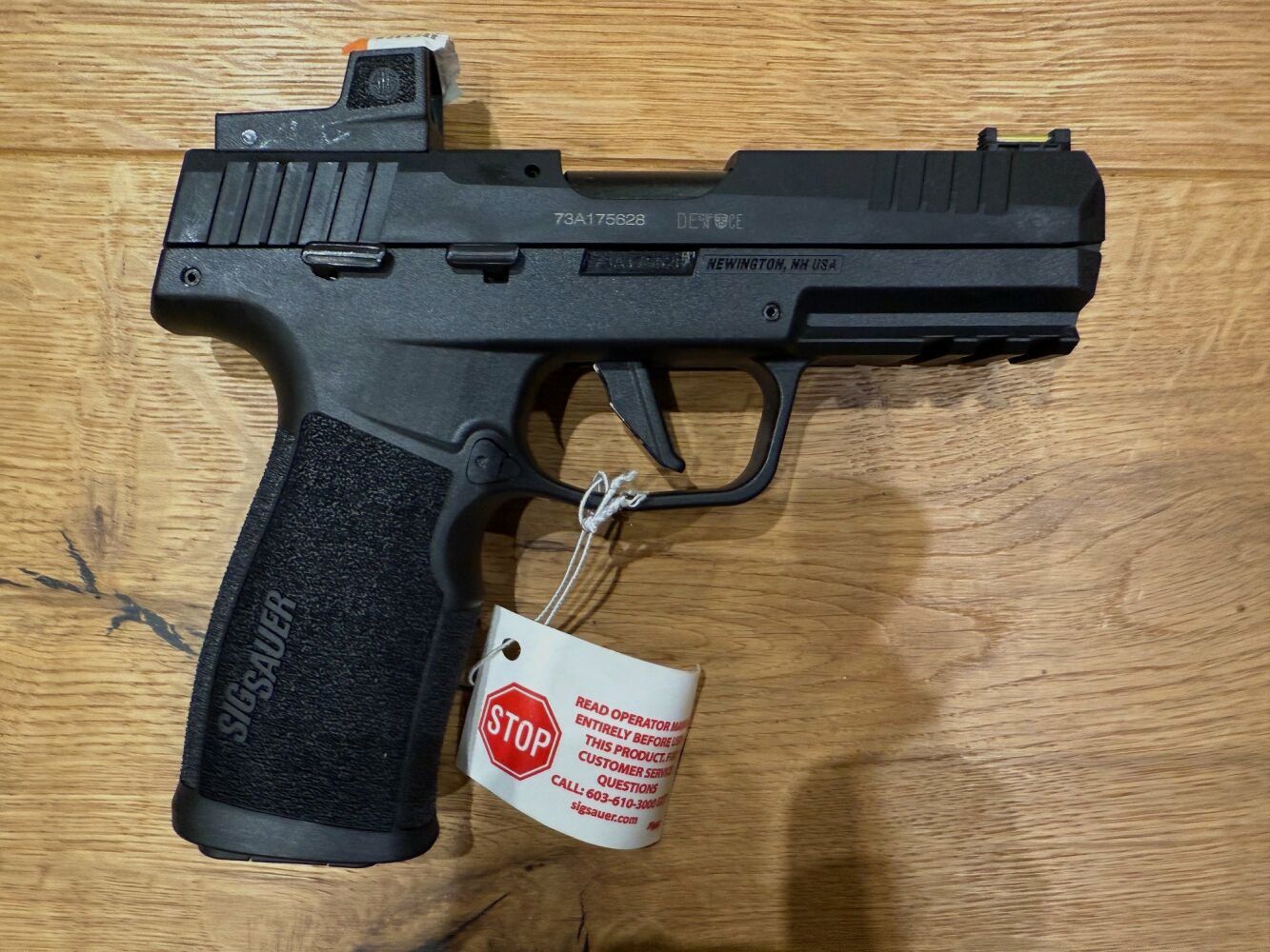 SIG SAUER P322 RXZE Schwarz .22 lr HV