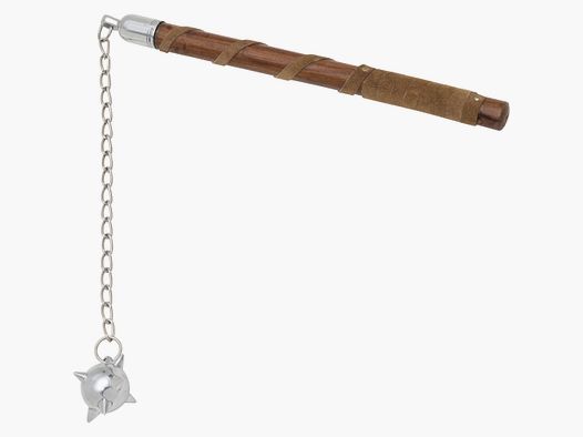 Morgenstern m.Kette 1 Kugel Griff:44cm