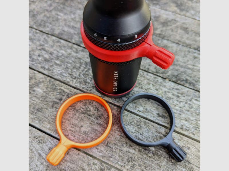 For Kite B6: Quick adjustment lever for magnification setting