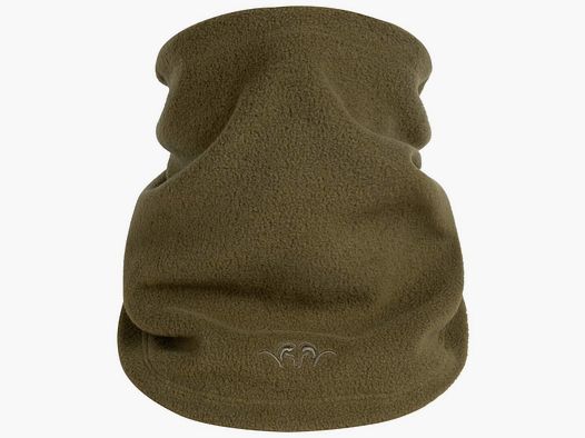 Blaser fleece loop scarf in dark olive