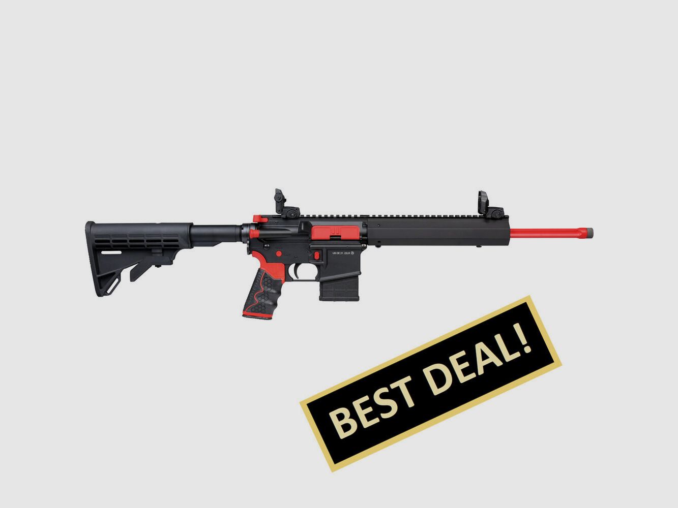 Tippmann M4-22 REDLINE .22 LR 16"/40,6CM ZONDER M-LOK ZWART