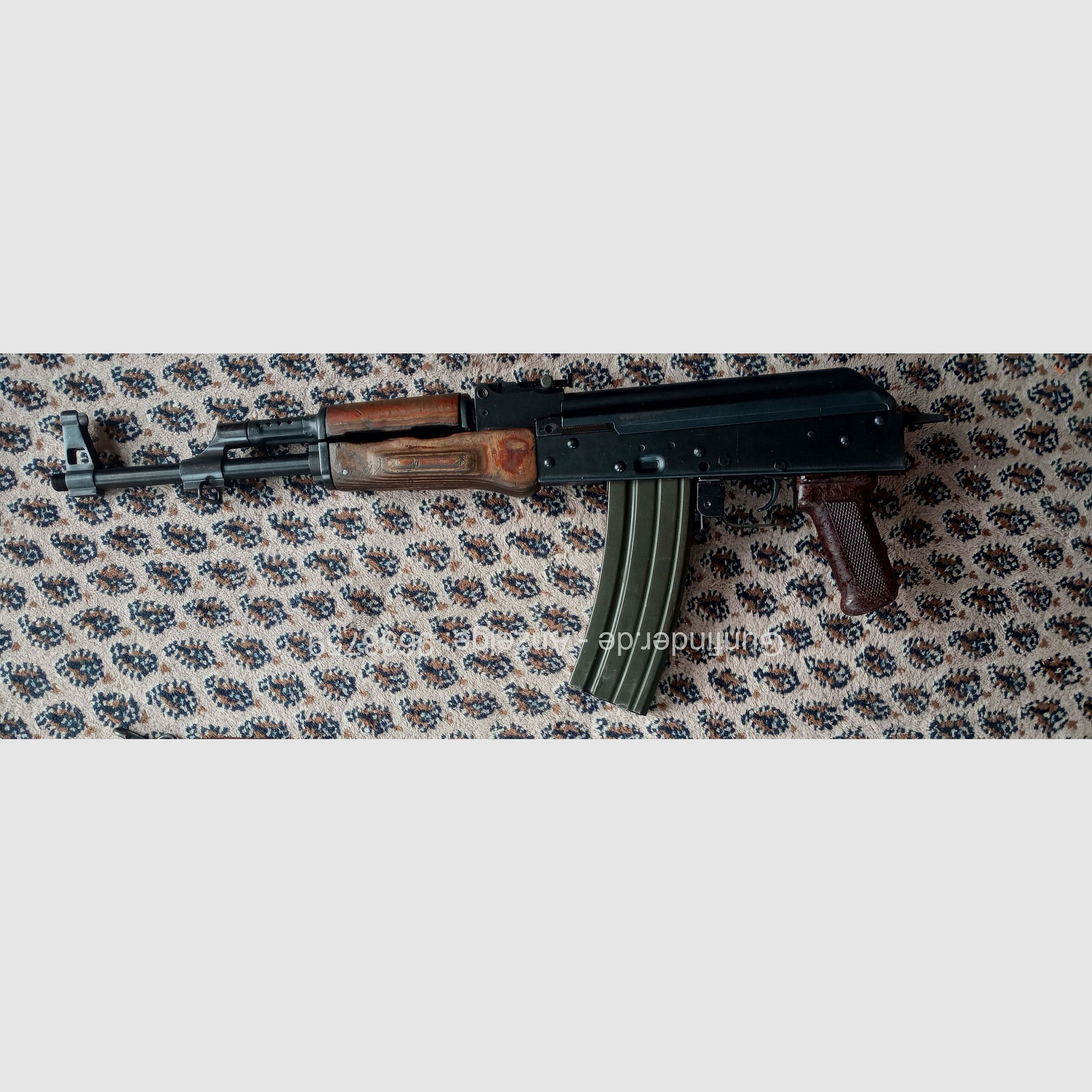 Galil 5.56 AK acciaio Deko Magazin grigio fosfato (inutilizzabile/disattivato) / si adatta in AKM AK47 Schacht quindi anche GSG Cybergun China-Yunker e Gillman Yunker