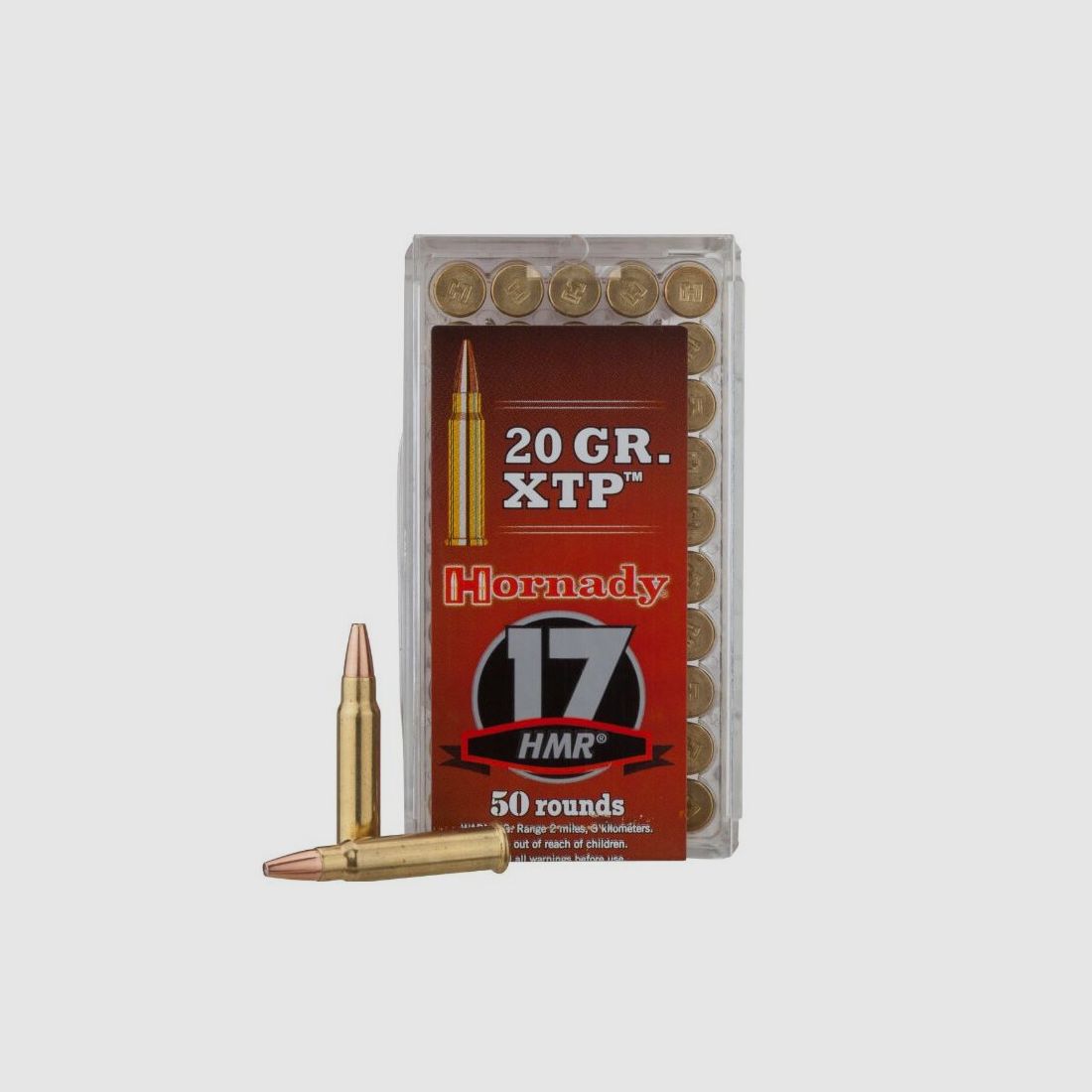 Hornady 17 HMR 20gr XTP Varmint, Bild 1 von 2
