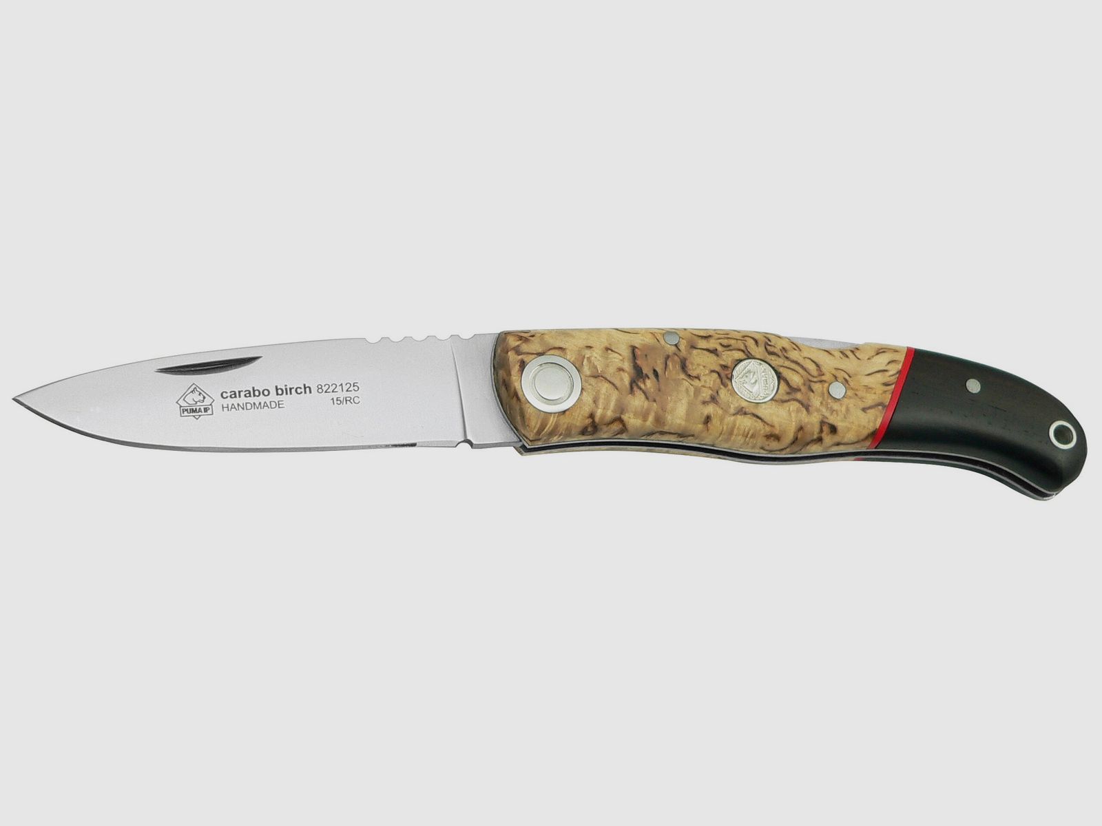 Puma IP hunting pocket knife Cárabo Birch