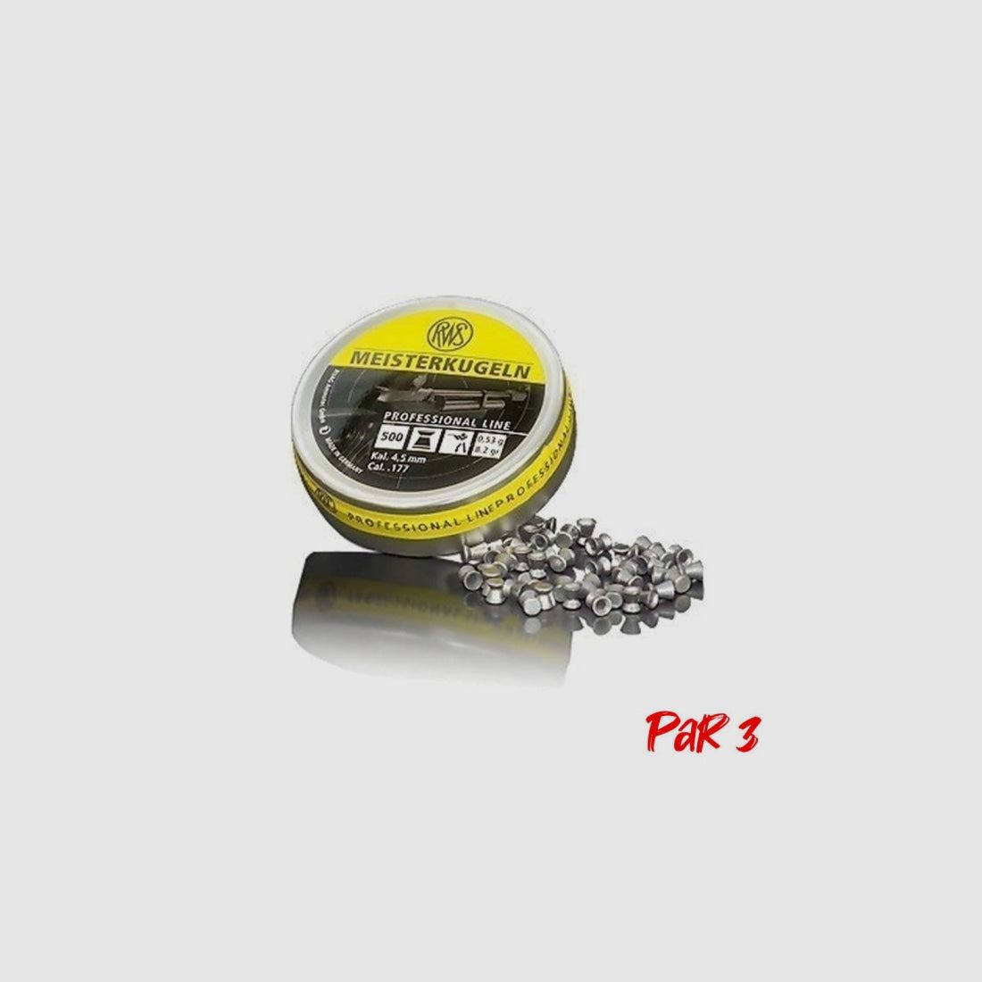 Plombs RWS Meisterkugeln, image 3 sur 3