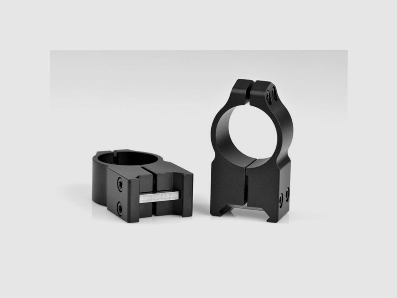 Anelli in Acciaio Warne - Weaver 1 pollice (1") Extra Alto 16,5mm (203M)