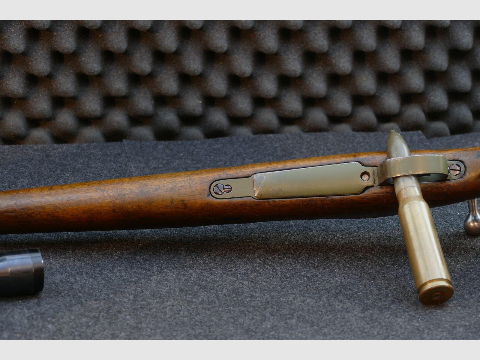 Kurzkarabiner Kurzgewehr „Kolumbien“ — FN-Typ, .30-06 Springfield, mit Seitenmontage