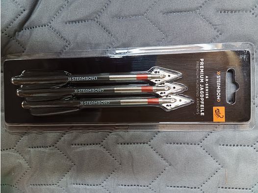Steambow Carbonfletches pesanti frecce da caccia - AR-Series