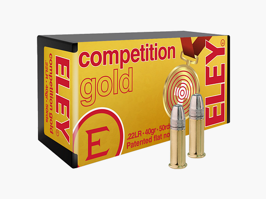 22lr Eley Competition Gold LRN 40gr VE 50