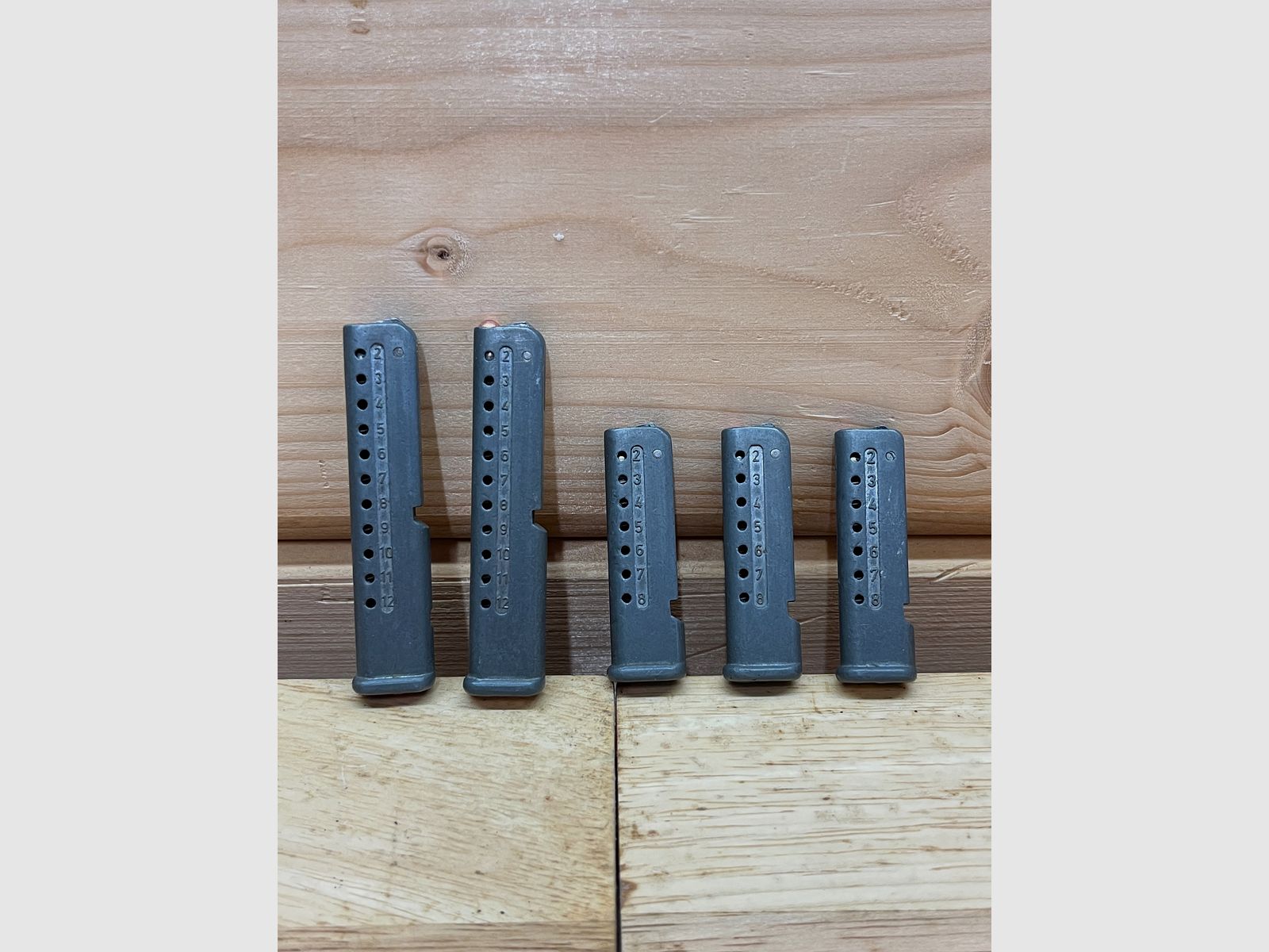 12er & 8er  DDR Suhl Haenel Magazin TW 
