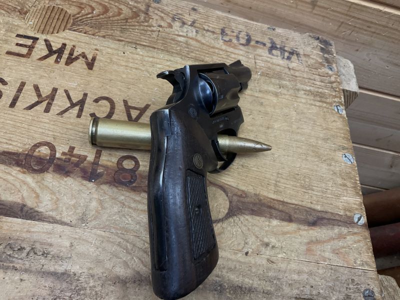 Revolver Stupsnase Amadeo Rossi S.A. Mod.M27, Kal..38Spezial 2Zoll, mit Holzgriff!!!