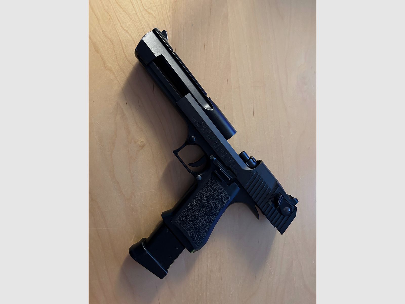 Cybergun Desert Eagle .50AE Metallschlitten CO2 BB + EXTENDED MAGAZIN