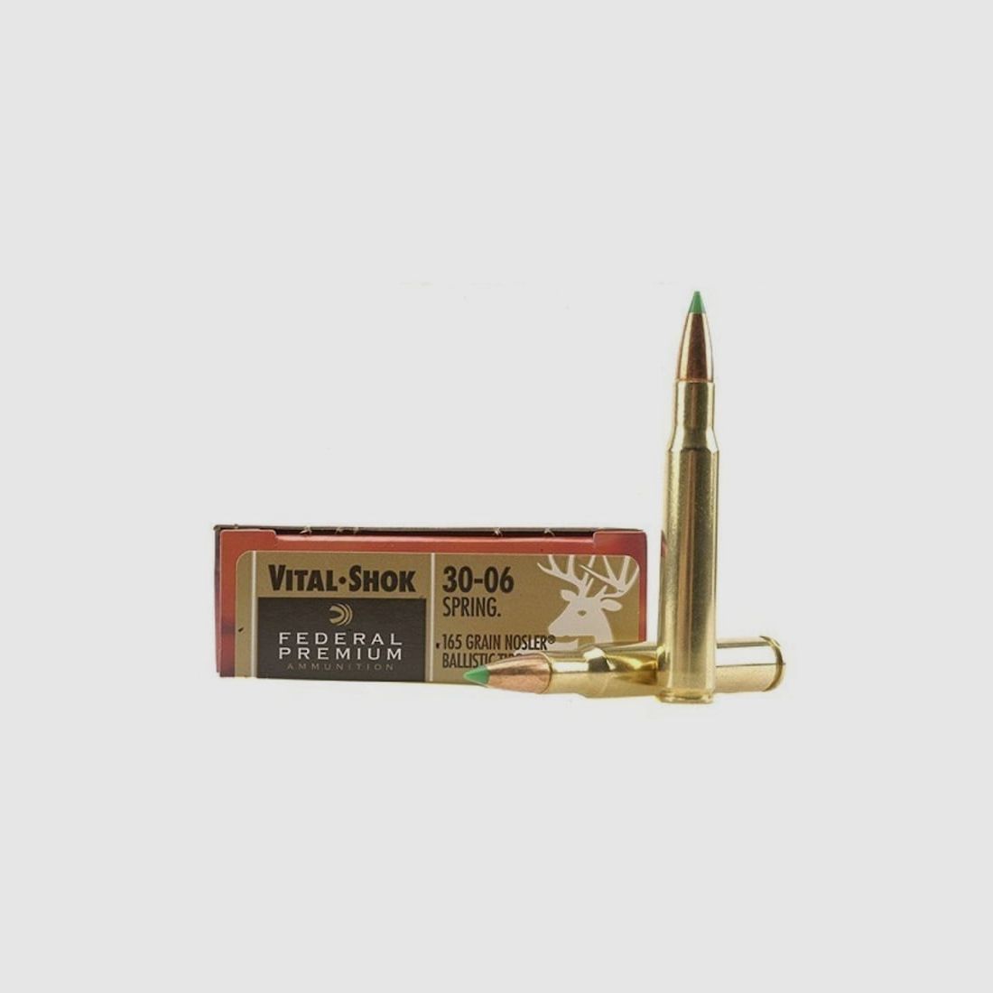 Federal Premium Nosler Ballistic Tip Hunting .30-06 Sprg. 165GR 20 cartridges