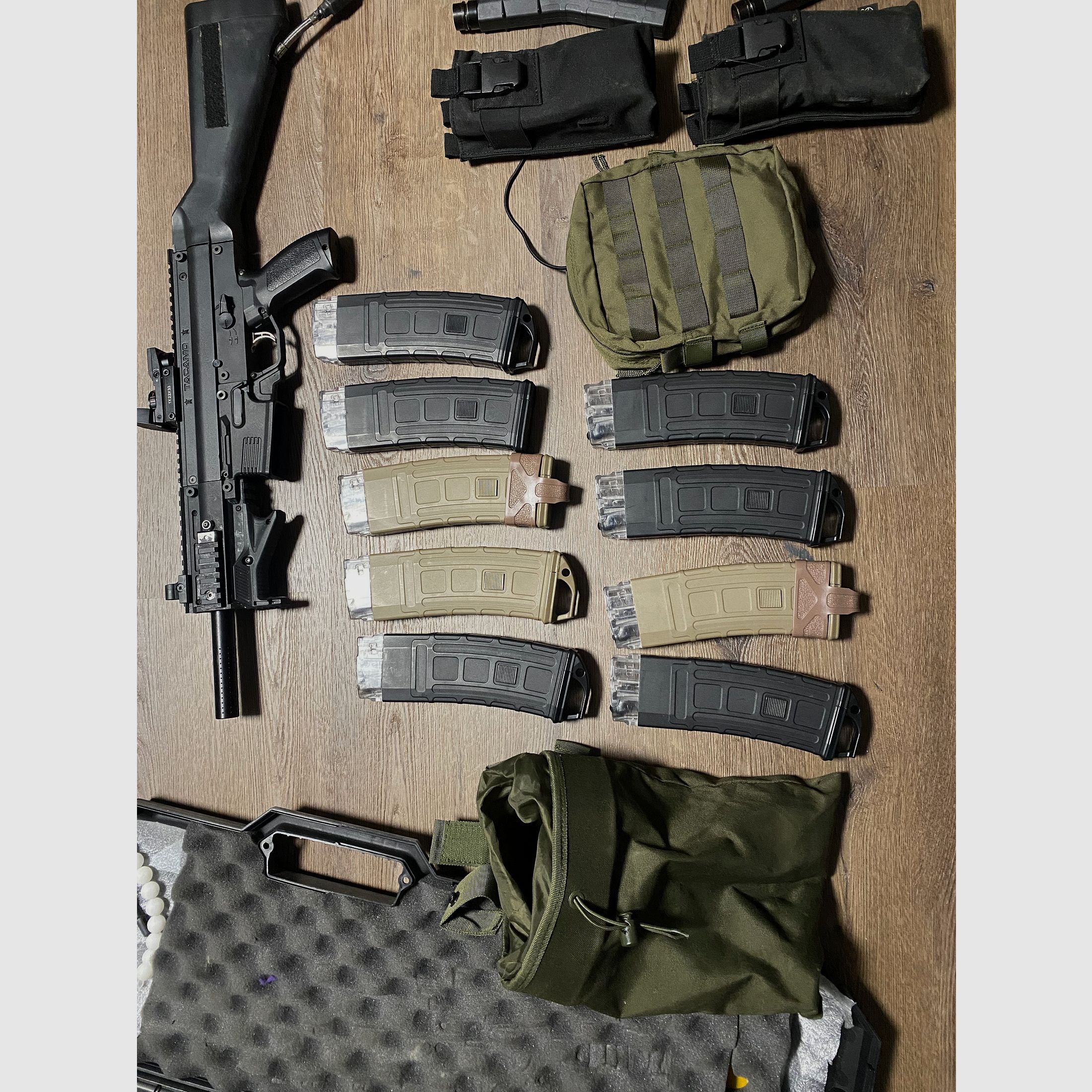 Paintball Tippmann X7 Mag Fed Umbau