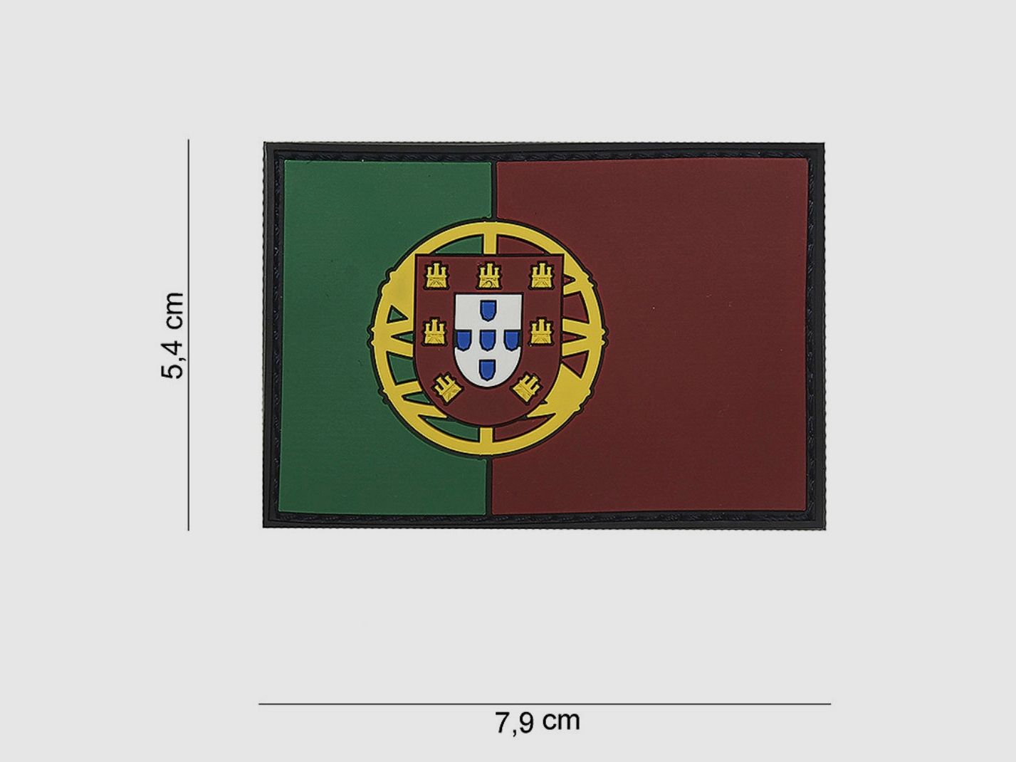 PVC-Patch Portugal Flagge