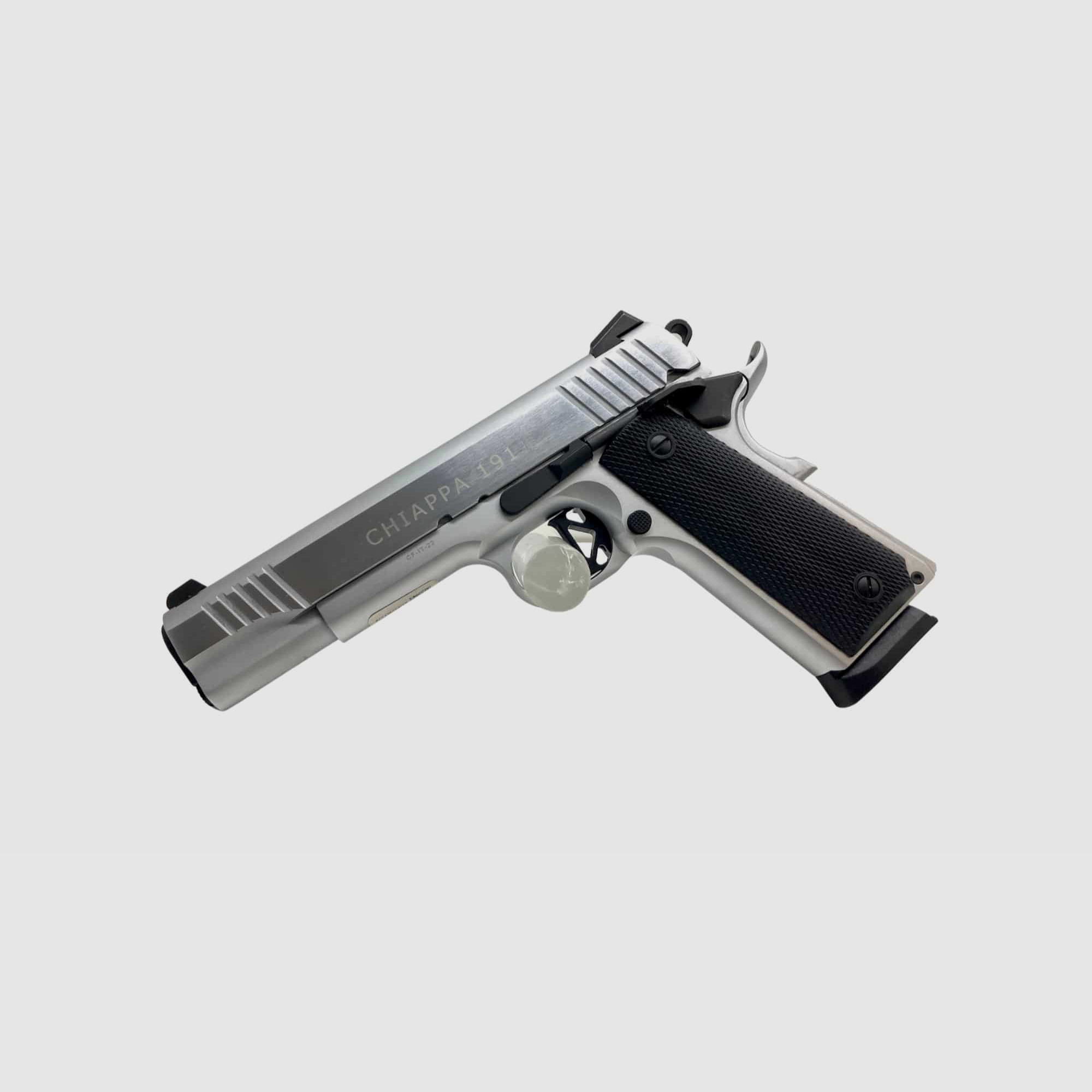 CHIAPPA 1911 Superior Chrome 5″ | 9mm Luger