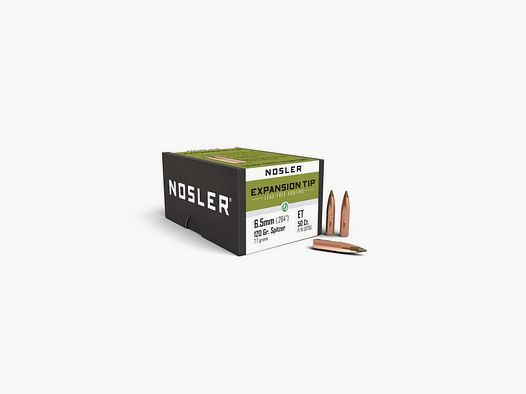 NOSLER GESCHOSSE 6.5MM 120GR EXPANSION TIP