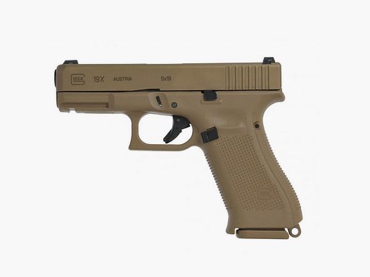 Pistole Glock 19X Gen5 «Coyote» Kal. 9 mm