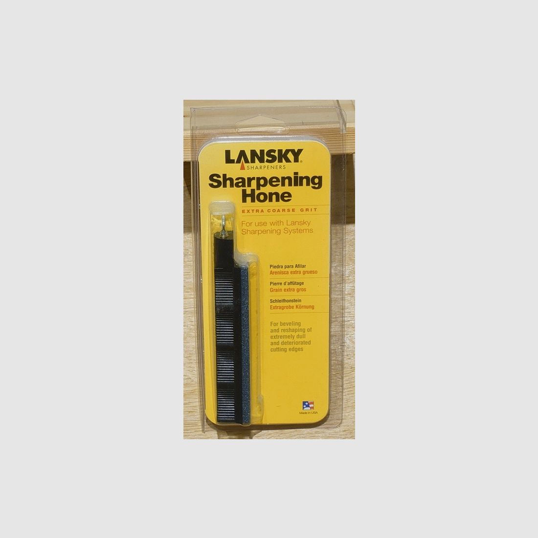 Lansky knife sharpener sharpening stone available in different grit levels, image 5 of 6