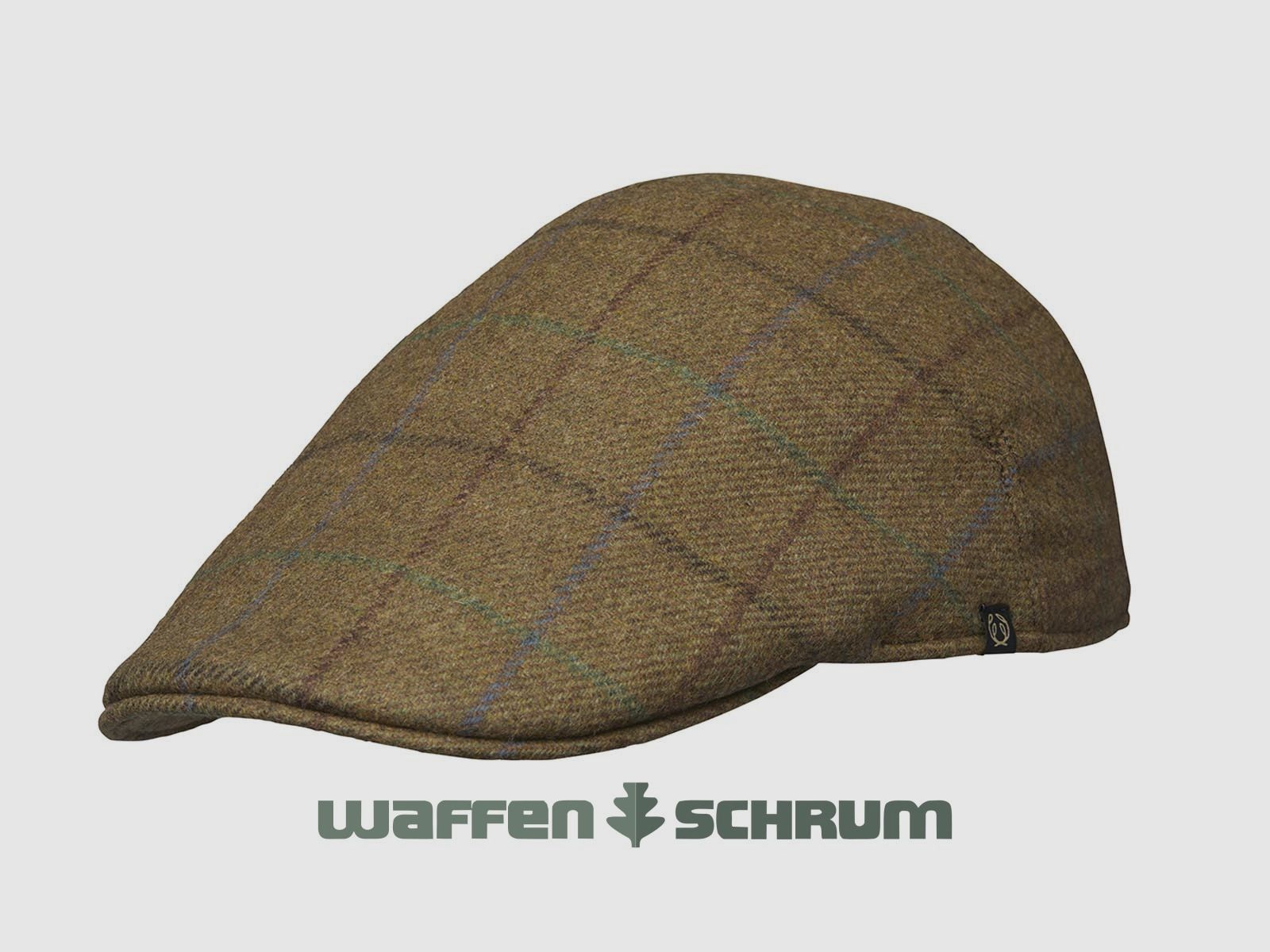 Chevalier Cap Dalton Tweed Sixpence Oak Brown