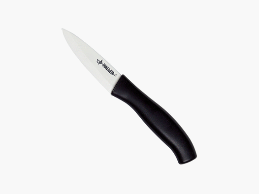 Coltello da cucina Haller con lama in ceramica (lunghezza lama 100mm)