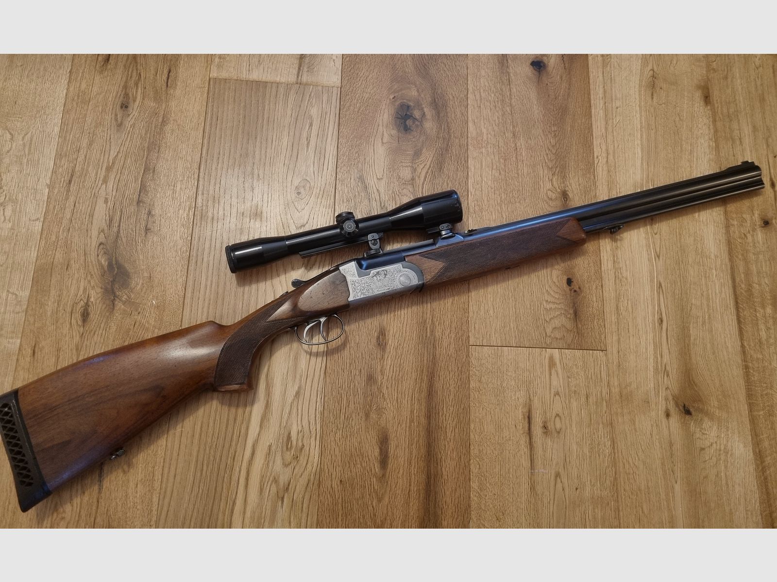 Zoli Bockbüchsflinte BBF 6,5x57 12/70 mit Glas