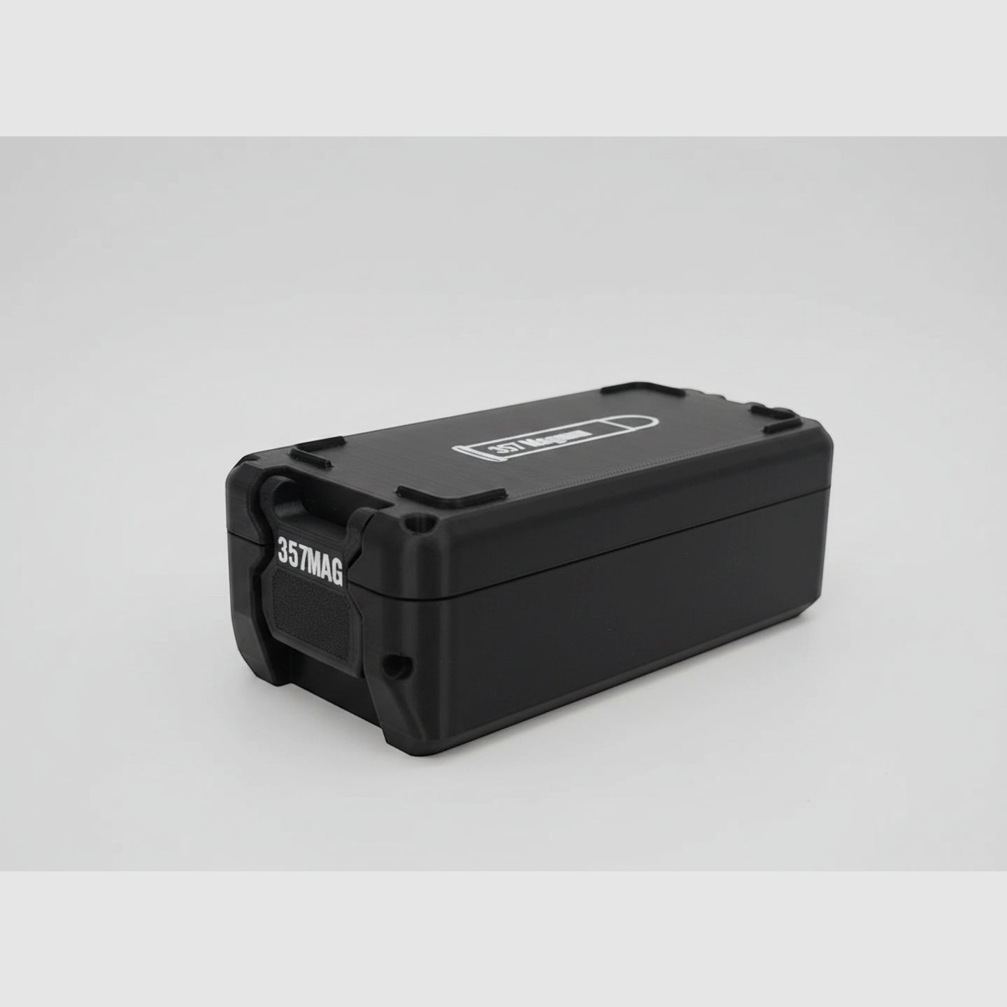 Filamelt Munitionsbox / 357 Magnum / 'Klapp- / Rastdeckel' / Patronenbox, Ammo Box