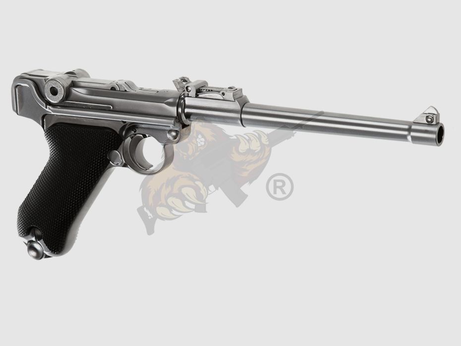 WE P08 "Ari-08" Vollmetall GBB silber -F-