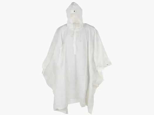 Schweizer Armee Schweizer Armee Schweizer Poncho weiß neuwertig