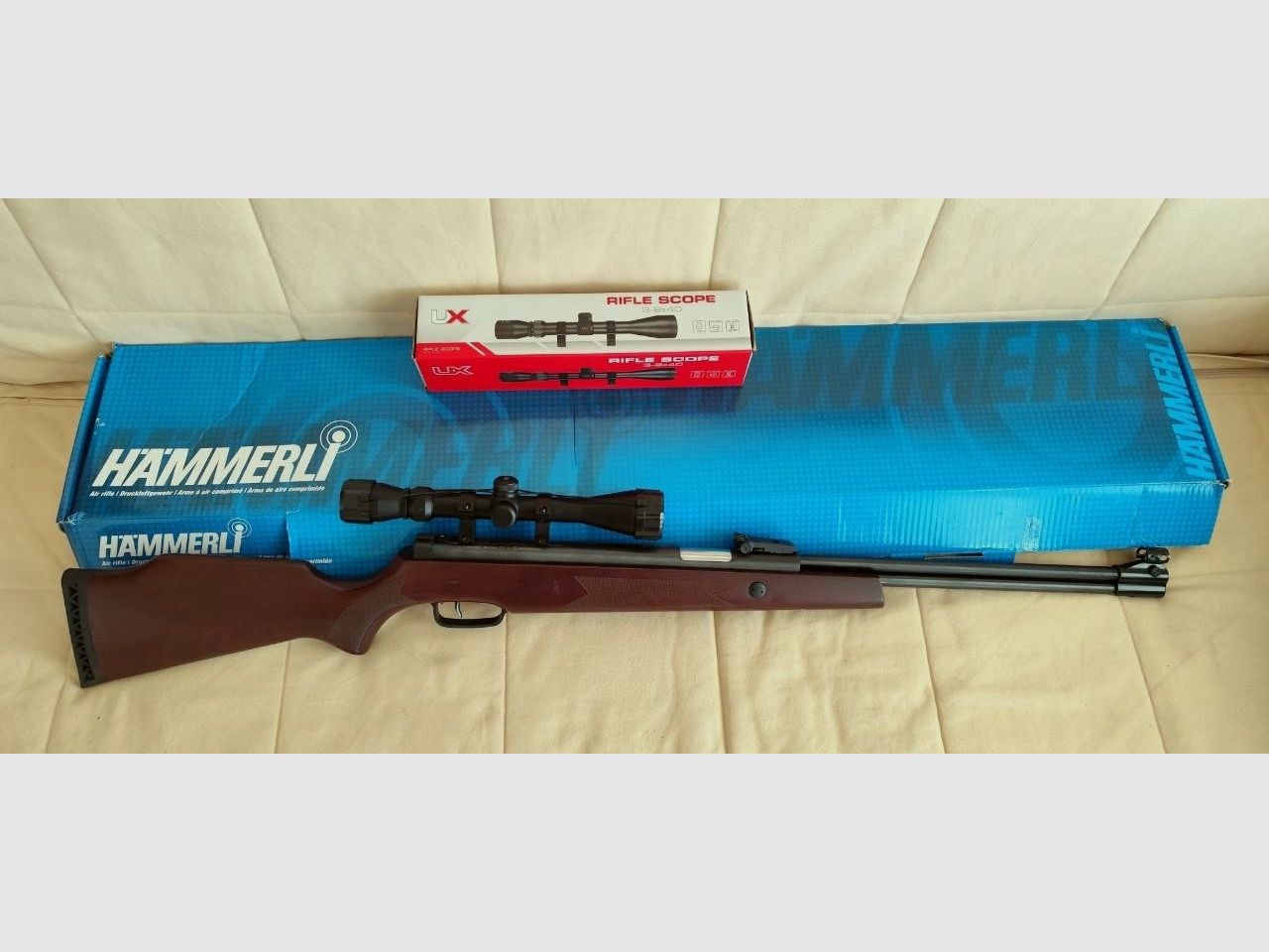 Hämmerli Hunter Force 900 mit Umarex 3-9x40 Zielfernrohr