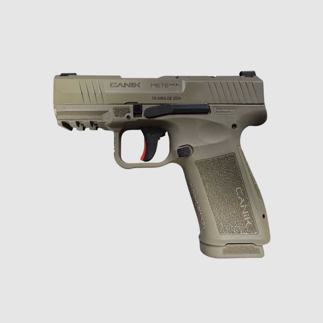 Canik METE MC9 L Micro Compact, 9x19, SAO, FDE, 17 strzałów, 1 zapasowy magazynek dostępny od ręki, wysyłka +20€