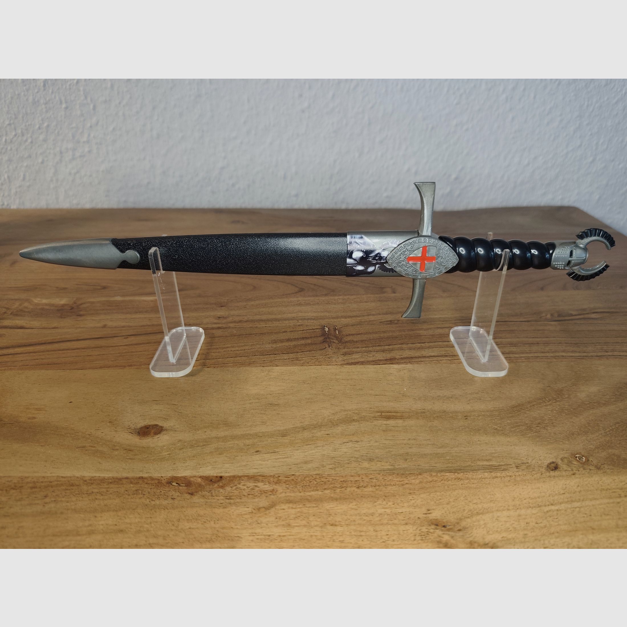 Kreuzritter Dekodolch Stahl mit Scheide 40cm 