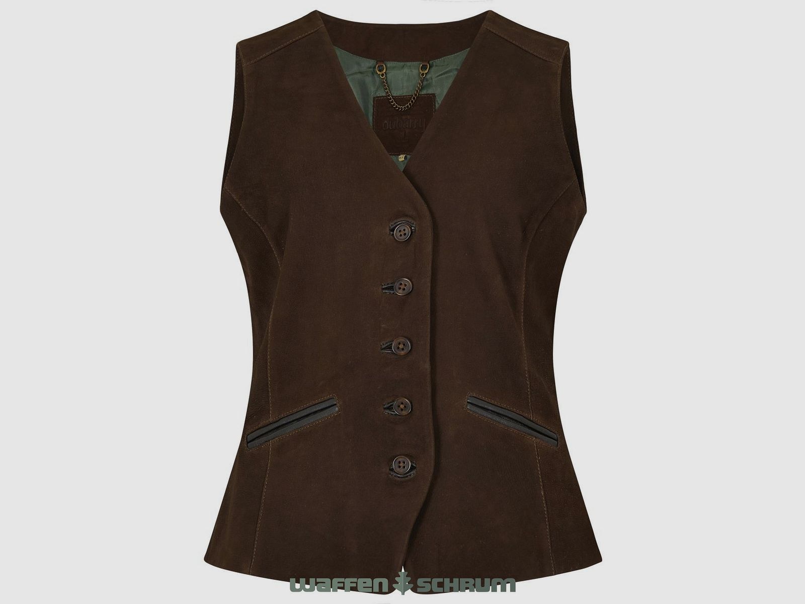 Gilet en cuir Dubarry Grevill Noix