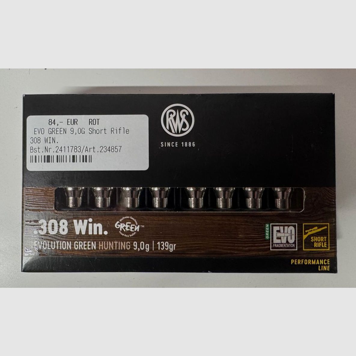 .308 Win RWS Evolution Green Hunting Short Rifle