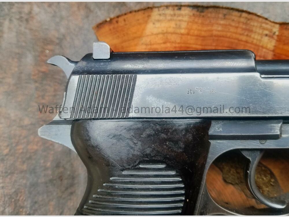Carl Walther Zella Mehlis P.38 Nullserie, Variant 3