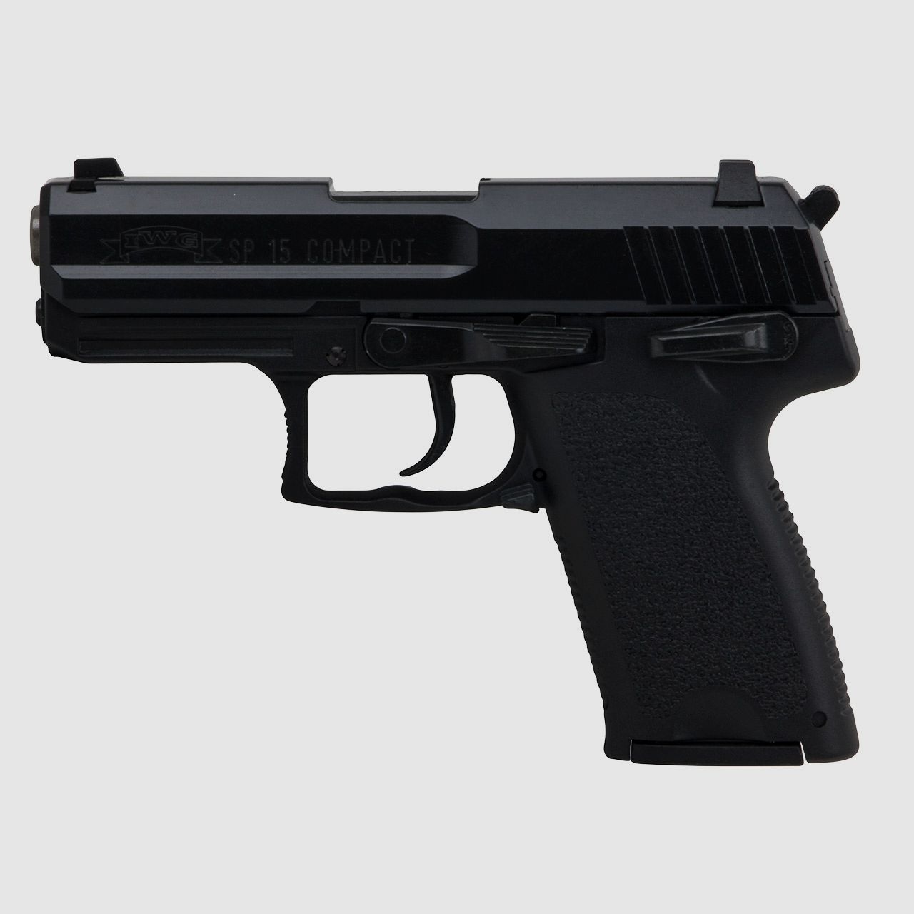 Schreckschuss Pistole IWG SP 15 Compact Kaliber 9 mm P.A.K.(P18)