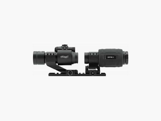 Umarex MPS 3 Magnifying Point Sight Magnifier - Dot Combination with Picatinny Rail Mount