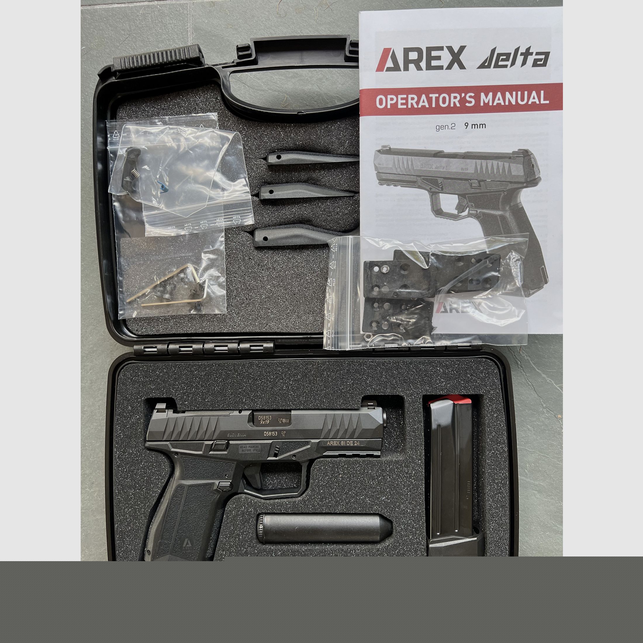 AREX Delta 2 (Gen 2) M OR 4" (optical ready)