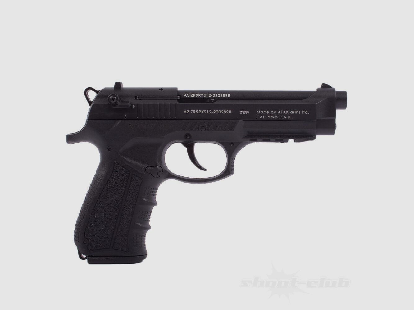 Zoraki 918-P Schreckschusspistole Brüniert 9 mm PAK