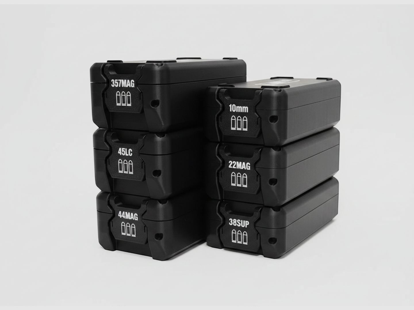Filamelt Munitionsbox / 22 WMR / 'Klapp- / Rastdeckel' / Patronenbox, Ammo Box