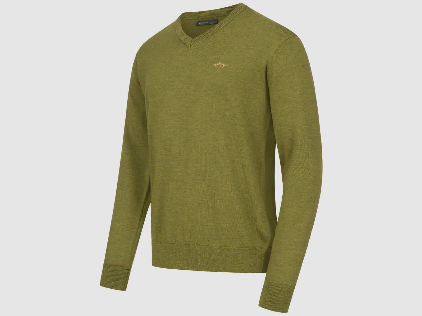 Maglione V-Neck in Merino Blaser