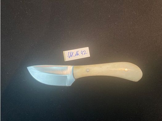 Skinner, cuchillo de caza, cuchillo de cinturón (sin funda), acero inoxidable 42