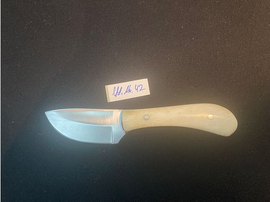 Skinner, couteau de chasse, couteau de ceinture (sans étui), inox 42