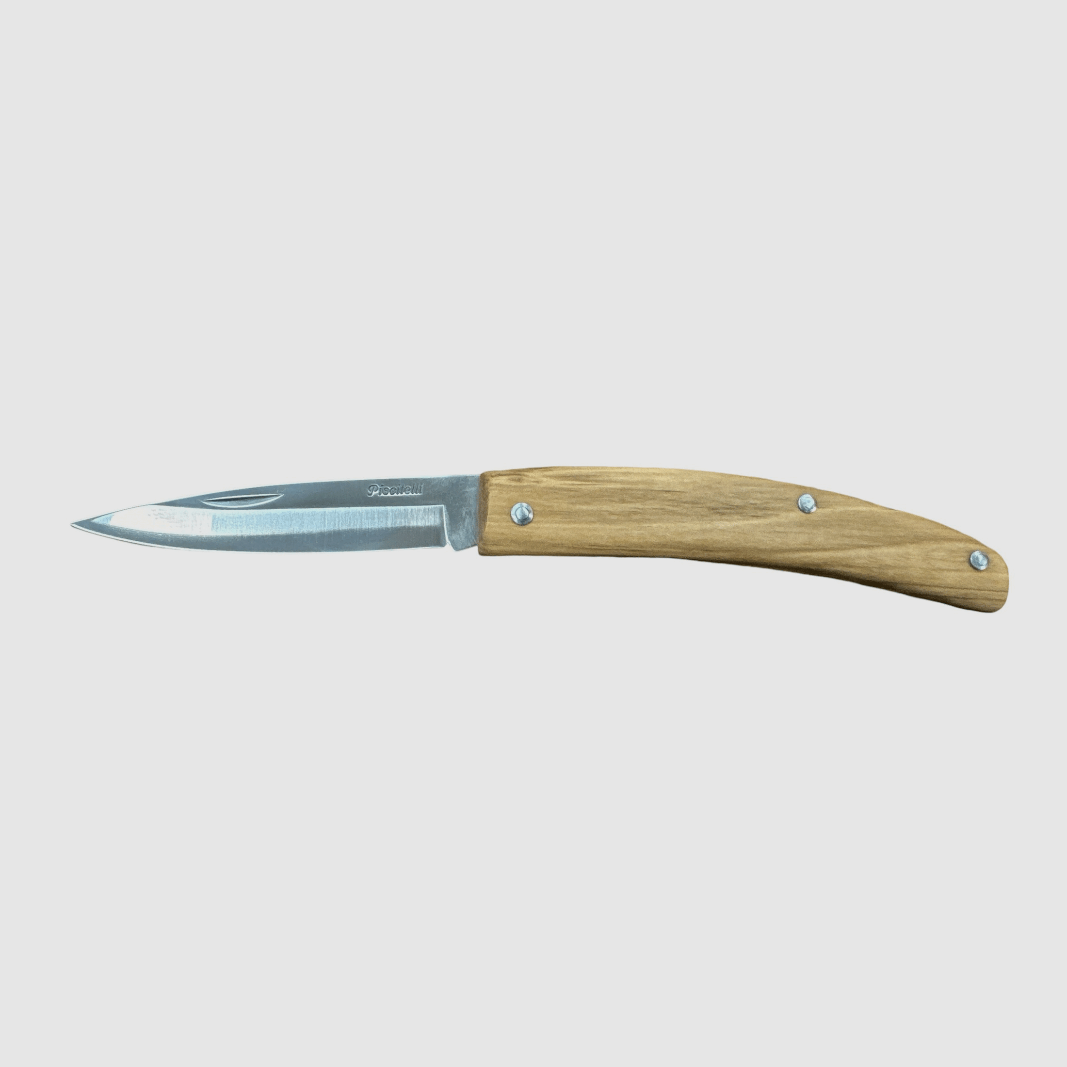 Mes – Gobbo Abruzzese Satijnen Lemmet – Olijf 20cm