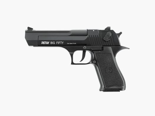 RETAY BIG FIFTY - 9 MM P.A.K. SCHREKschotpistool - ZWART