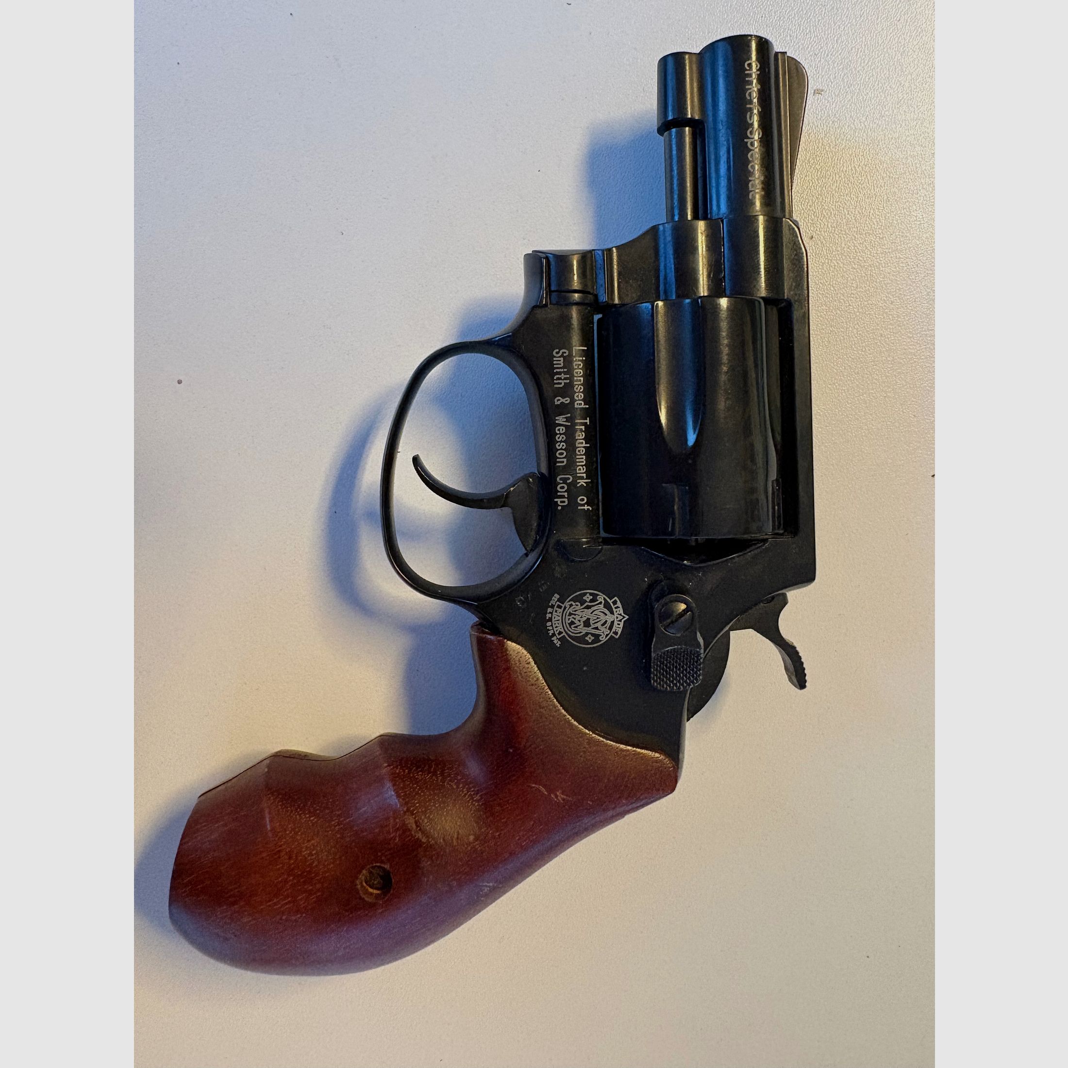 Gasrevolver in Smith & Wesson PTB. PRIJS VB