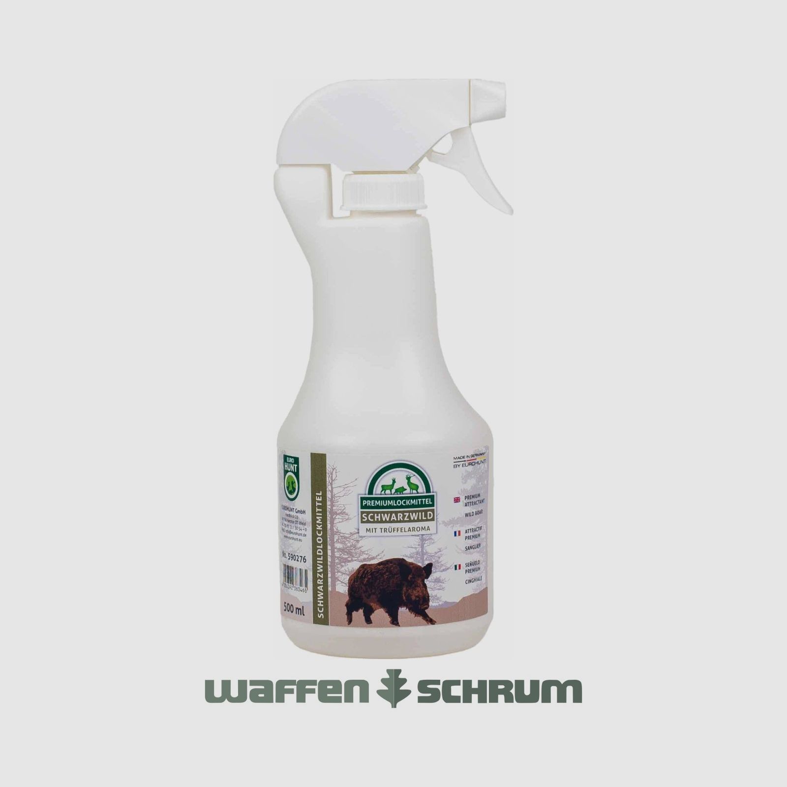 Eurohunt Schwarzwildlockmittel 500ml Pumpsprühflasche